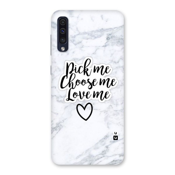 Just Me Back Case for Galaxy A50