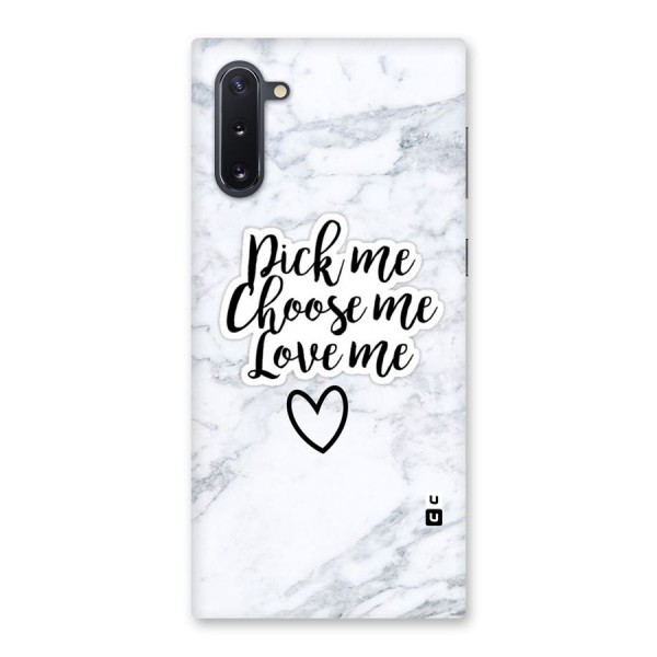 Just Me Back Case for Galaxy Note 10