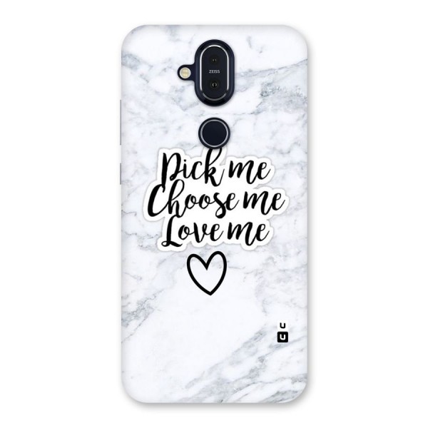 Just Me Back Case for Nokia 8.1