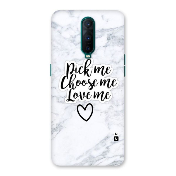 Just Me Back Case for Oppo R17 Pro