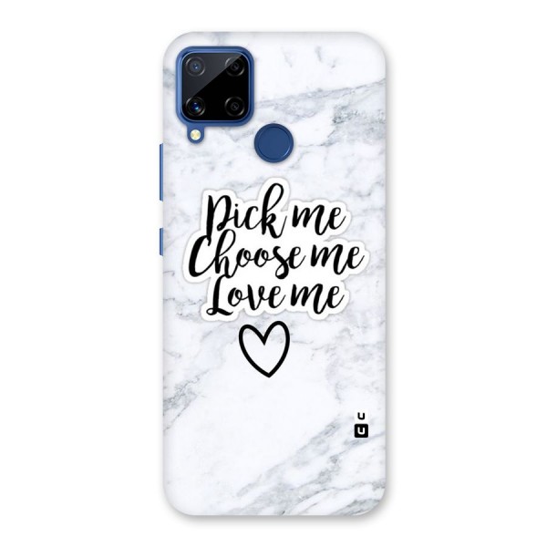 Just Me Back Case for Realme C12