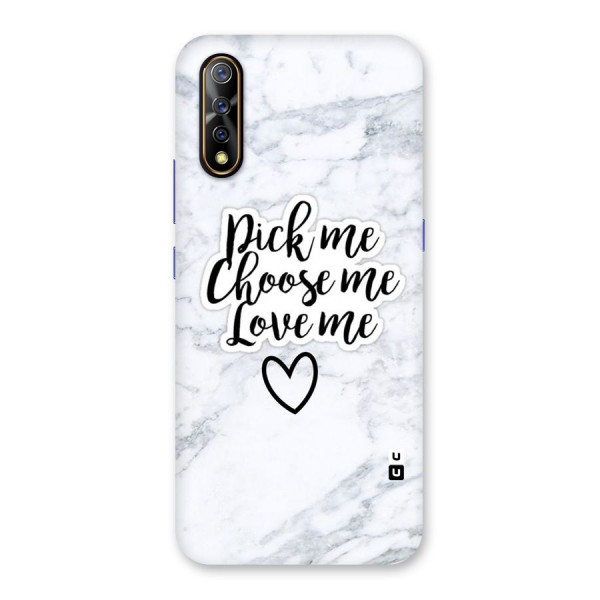 Just Me Back Case for Vivo Z1x