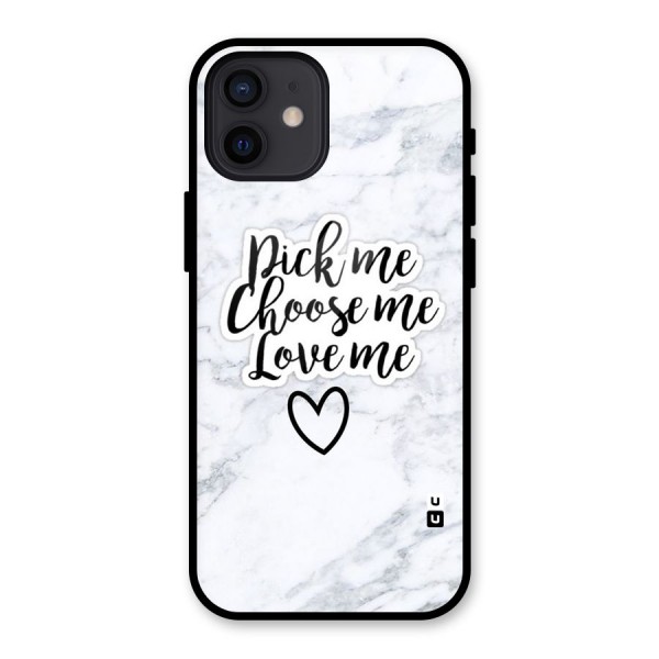 Just Me Glass Back Case for iPhone 12