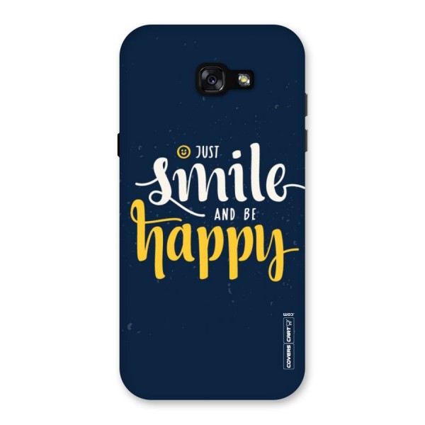 Just Smile Back Case for Galaxy A7 (2017)