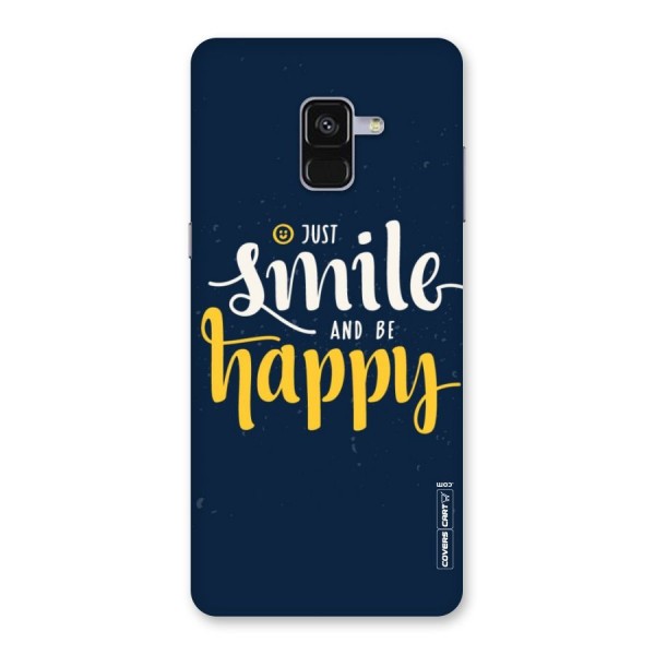 Just Smile Back Case for Galaxy A8 Plus