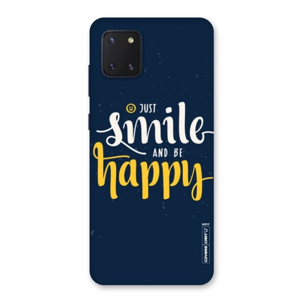 Just Smile Back Case for Galaxy Note 10 Lite