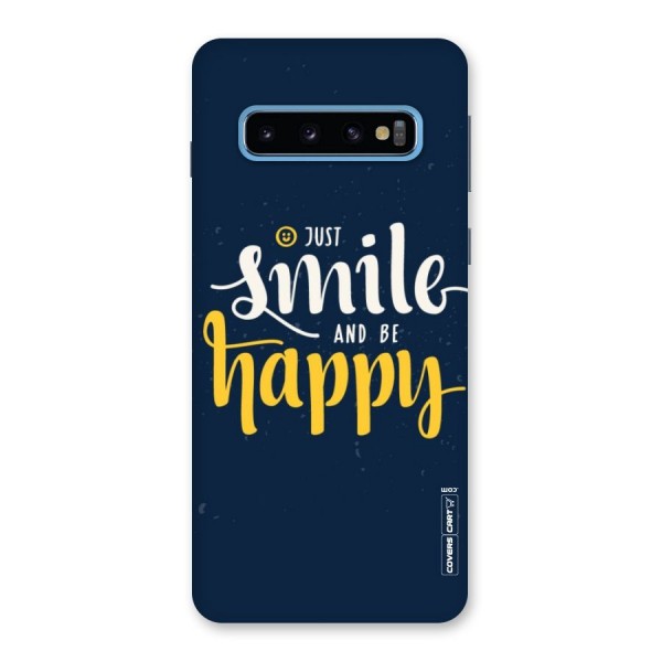 Just Smile Back Case for Galaxy S10