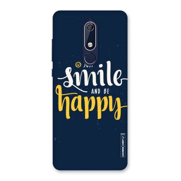 Just Smile Back Case for Nokia 5.1