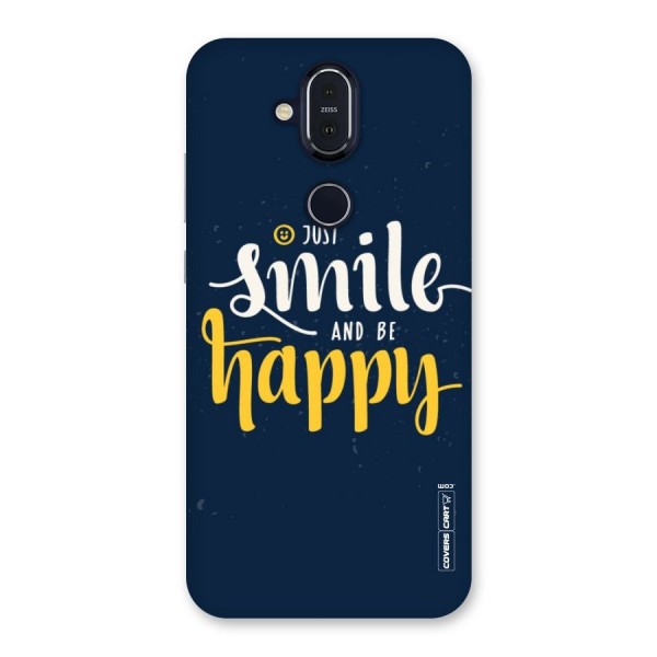 Just Smile Back Case for Nokia 8.1