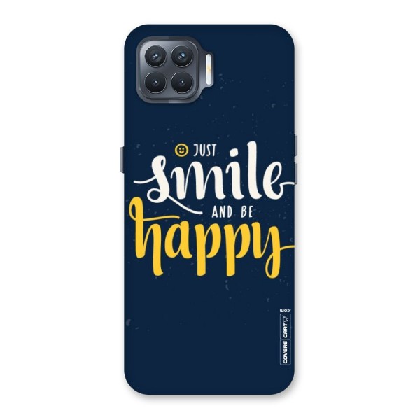 Just Smile Back Case for Oppo F17 Pro