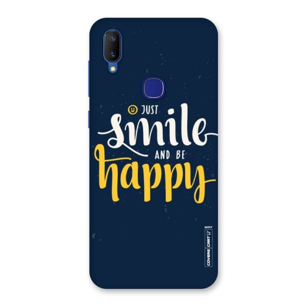 Just Smile Back Case for Vivo V11