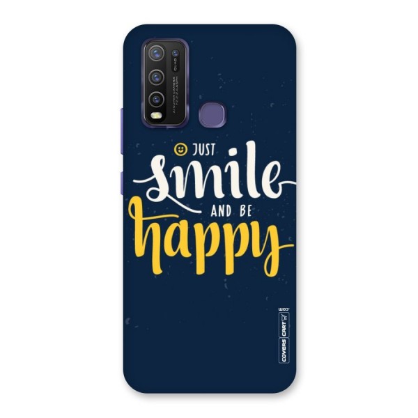 Just Smile Back Case for Vivo Y30