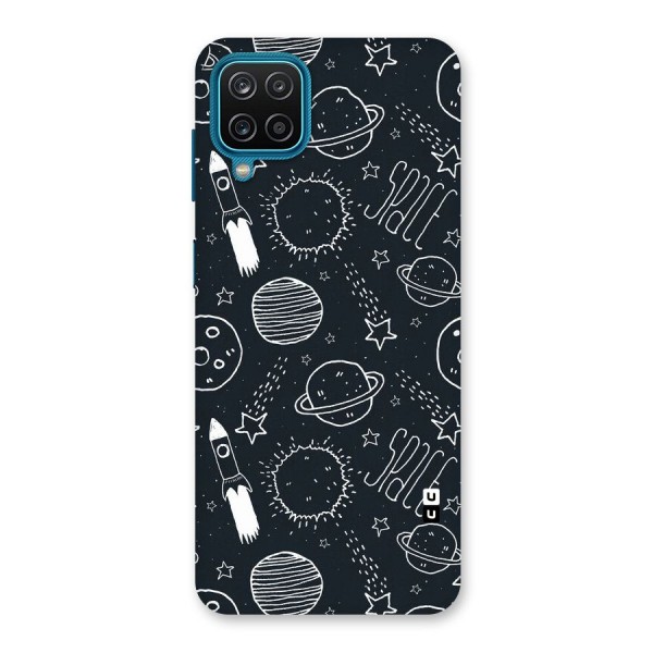 Just Space Things Back Case for Galaxy F12