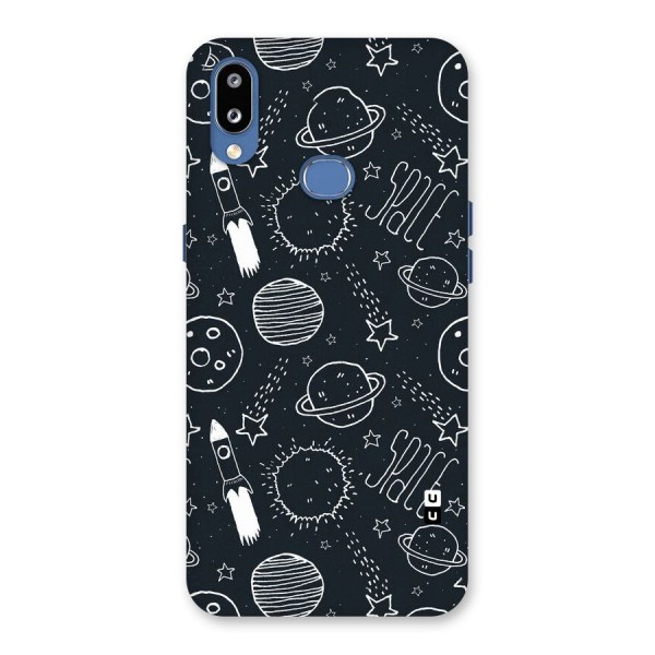 Just Space Things Back Case for Galaxy M01s