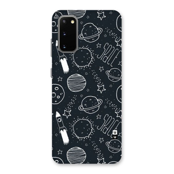 Just Space Things Back Case for Galaxy S20