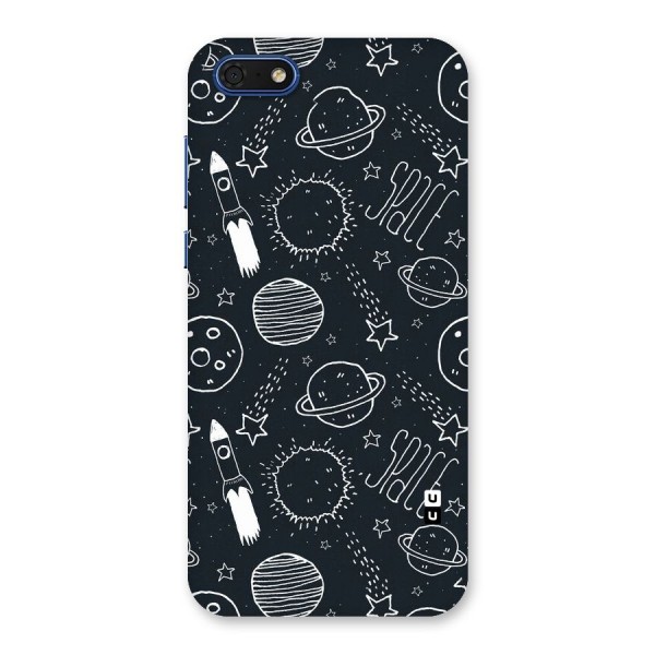 Just Space Things Back Case for Honor 7s