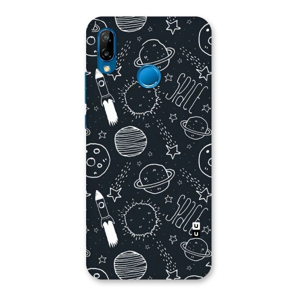 Just Space Things Back Case for Huawei P20 Lite