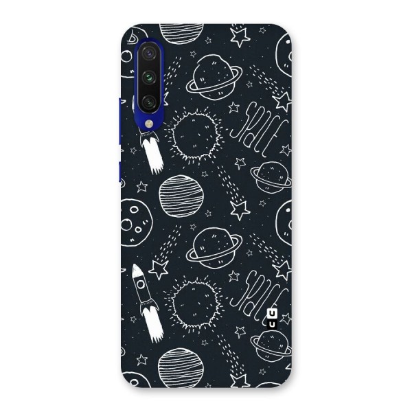 Just Space Things Back Case for Mi A3