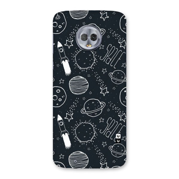 Just Space Things Back Case for Moto G6