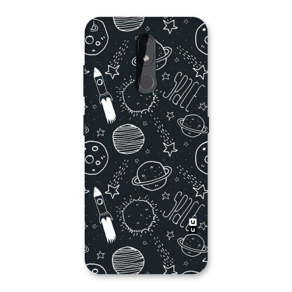 Just Space Things Back Case for Nokia 3.2