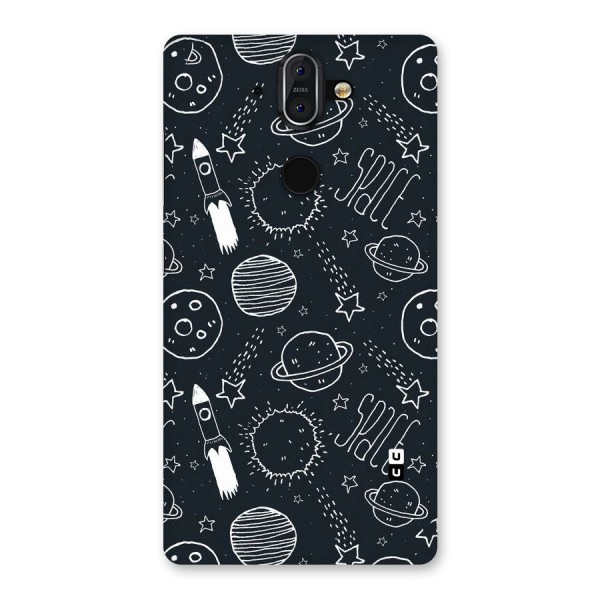 Just Space Things Back Case for Nokia 8 Sirocco