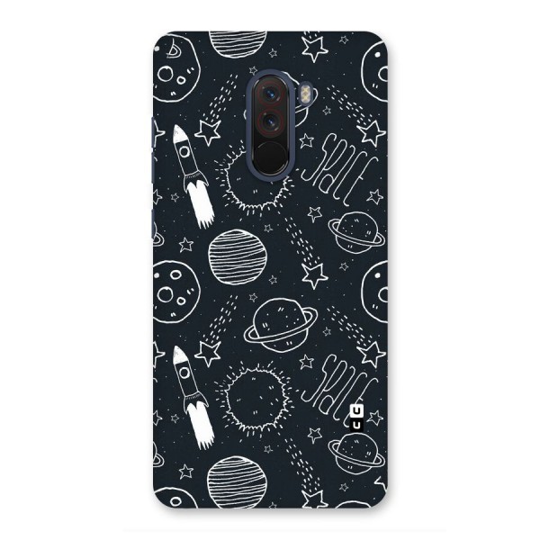 Just Space Things Back Case for Poco F1