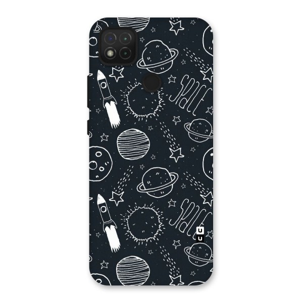 Just Space Things Back Case for Redmi 9C