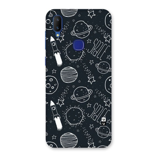 Just Space Things Back Case for Vivo V11