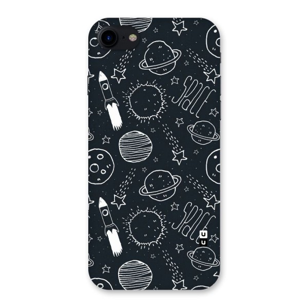 Just Space Things Back Case for iPhone SE 2020