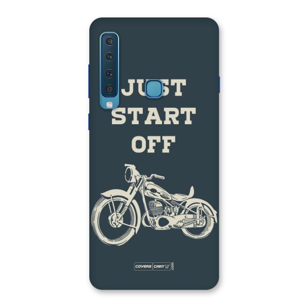 Just Start Off Back Case for Galaxy A9 (2018)