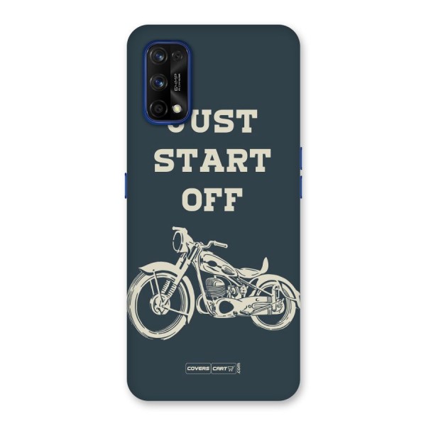 Just Start Off Back Case for Realme 7 Pro