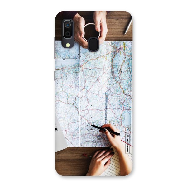 Just Travel Back Case for Galaxy A20