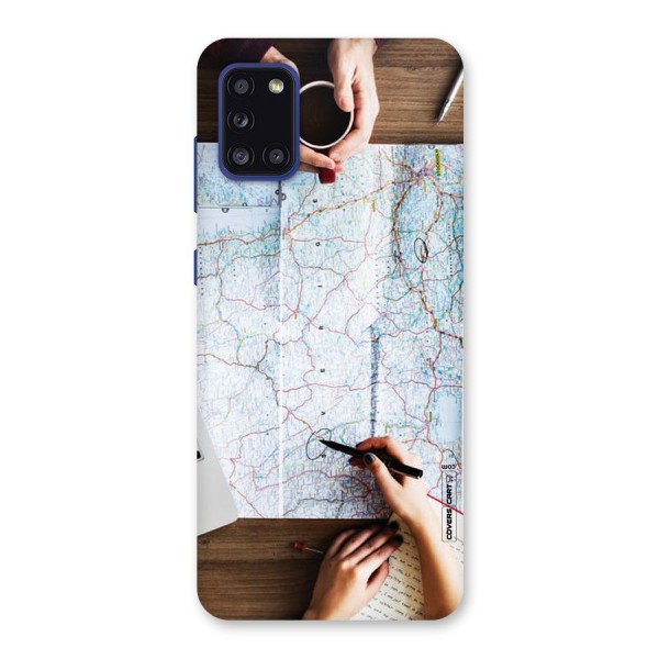 Just Travel Back Case for Galaxy A31