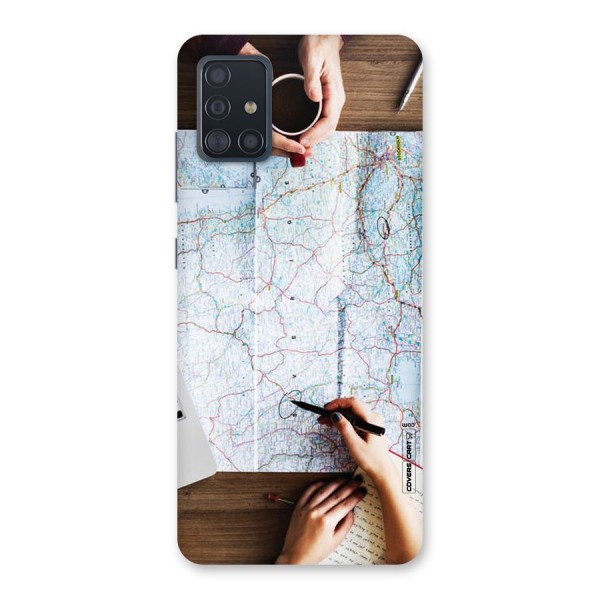 Just Travel Back Case for Galaxy A51