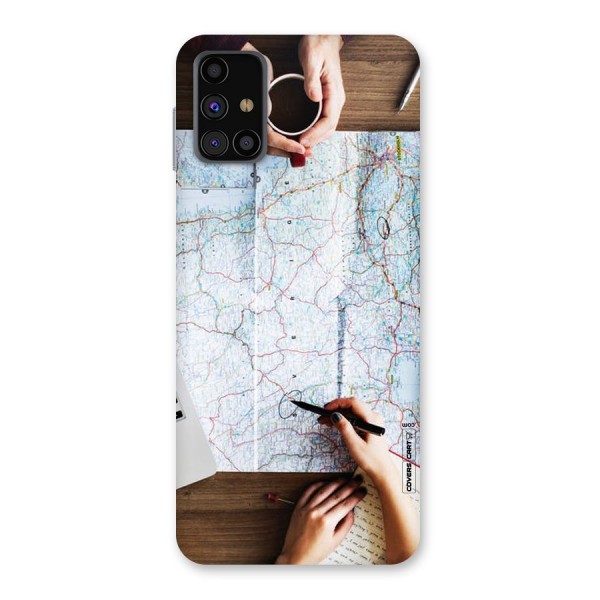 Just Travel Back Case for Galaxy M31s