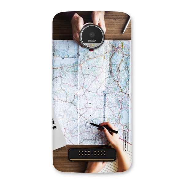 Just Travel Back Case for Moto Z Play