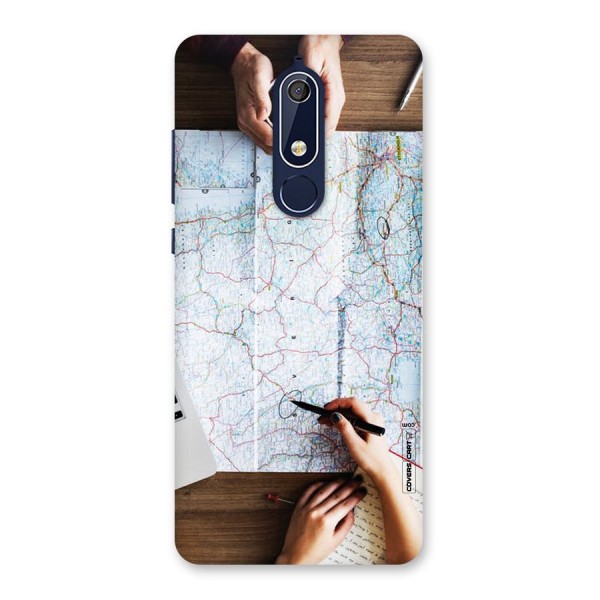 Just Travel Back Case for Nokia 5.1