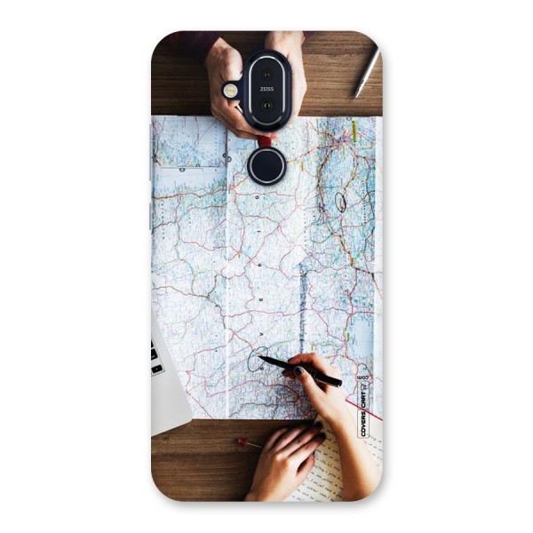 Just Travel Back Case for Nokia 8.1