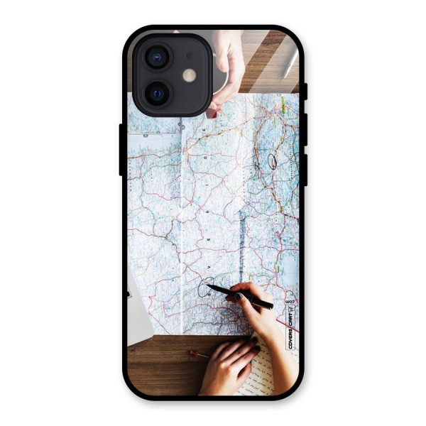 Just Travel Glass Back Case for iPhone 12