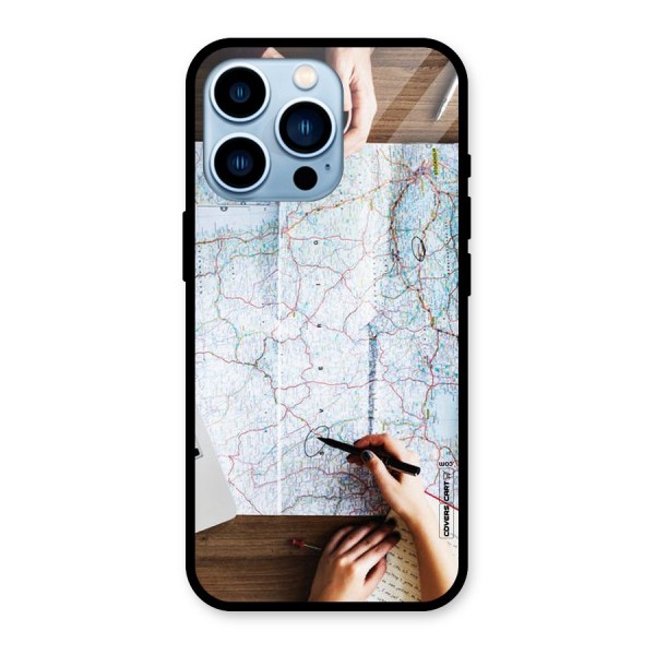 Just Travel Glass Back Case for iPhone 13 Pro