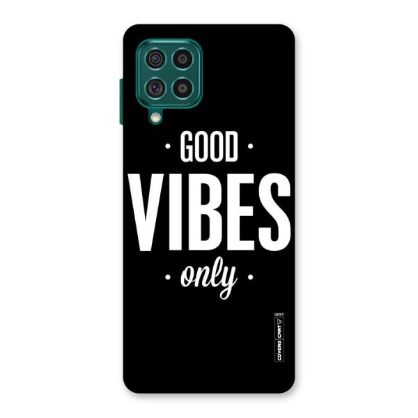 Just Vibes Back Case for Galaxy F62