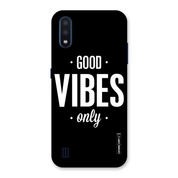 Just Vibes Back Case for Galaxy M01