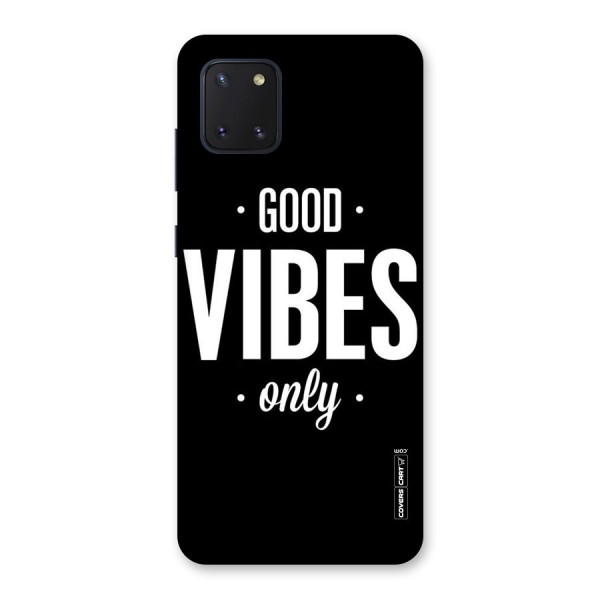 Just Vibes Back Case for Galaxy Note 10 Lite