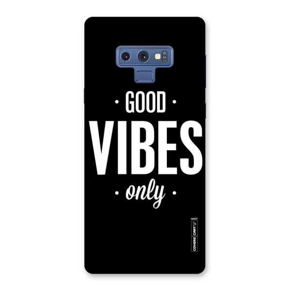 Just Vibes Back Case for Galaxy Note 9