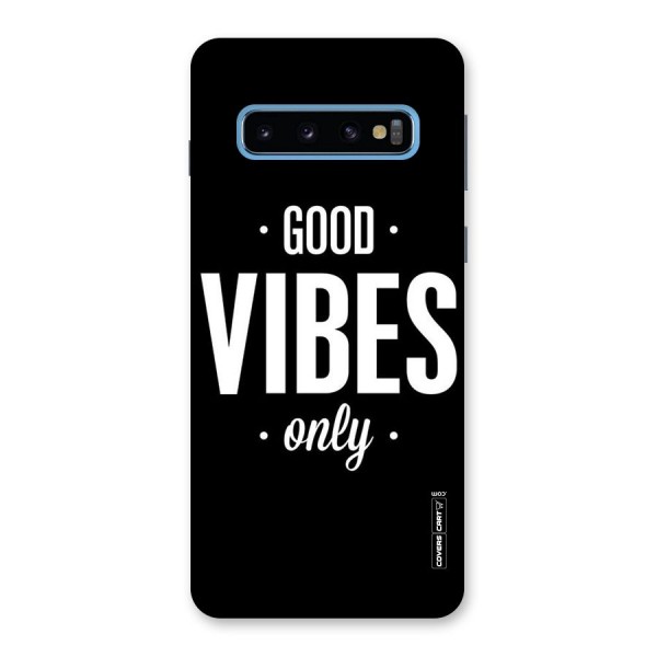 Just Vibes Back Case for Galaxy S10