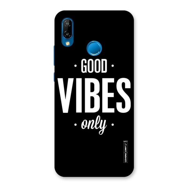 Just Vibes Back Case for Huawei P20 Lite