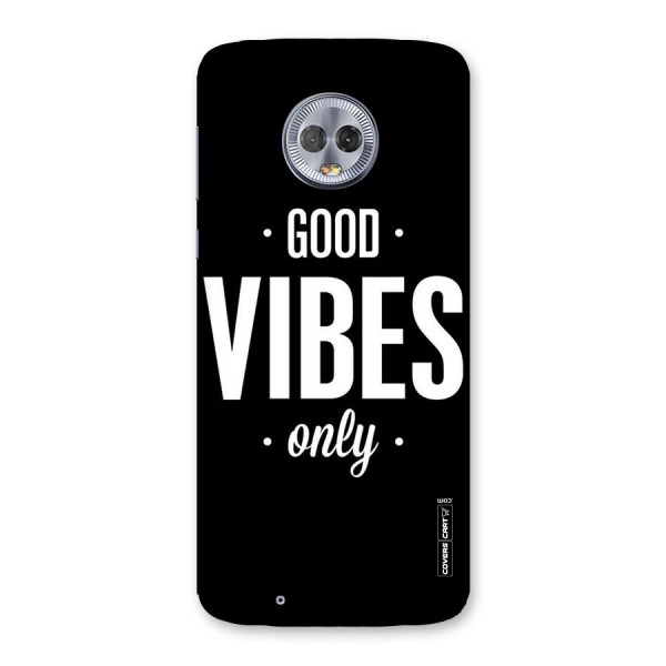 Just Vibes Back Case for Moto G6