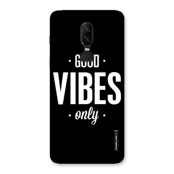 Just Vibes Back Case for OnePlus 6