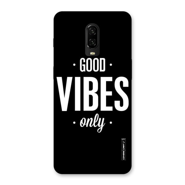 Just Vibes Back Case for OnePlus 6T