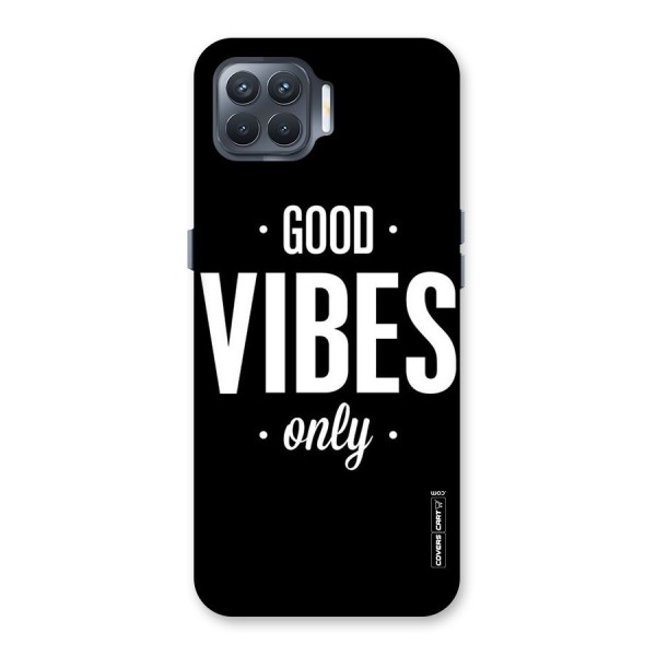 Just Vibes Back Case for Oppo F17 Pro